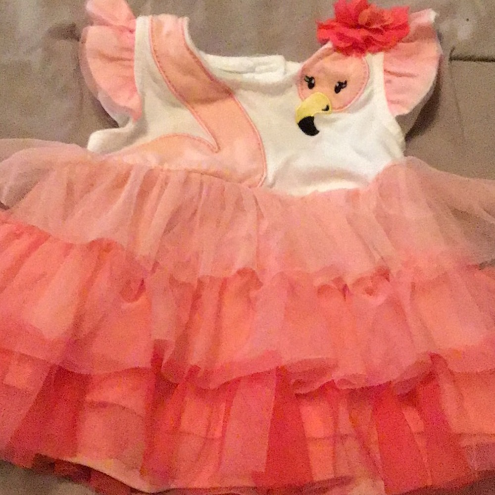 Pink Flamingo Kids Costume
